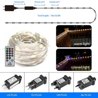 LED圣诞灯 - HCP150 LED透明皮线灯